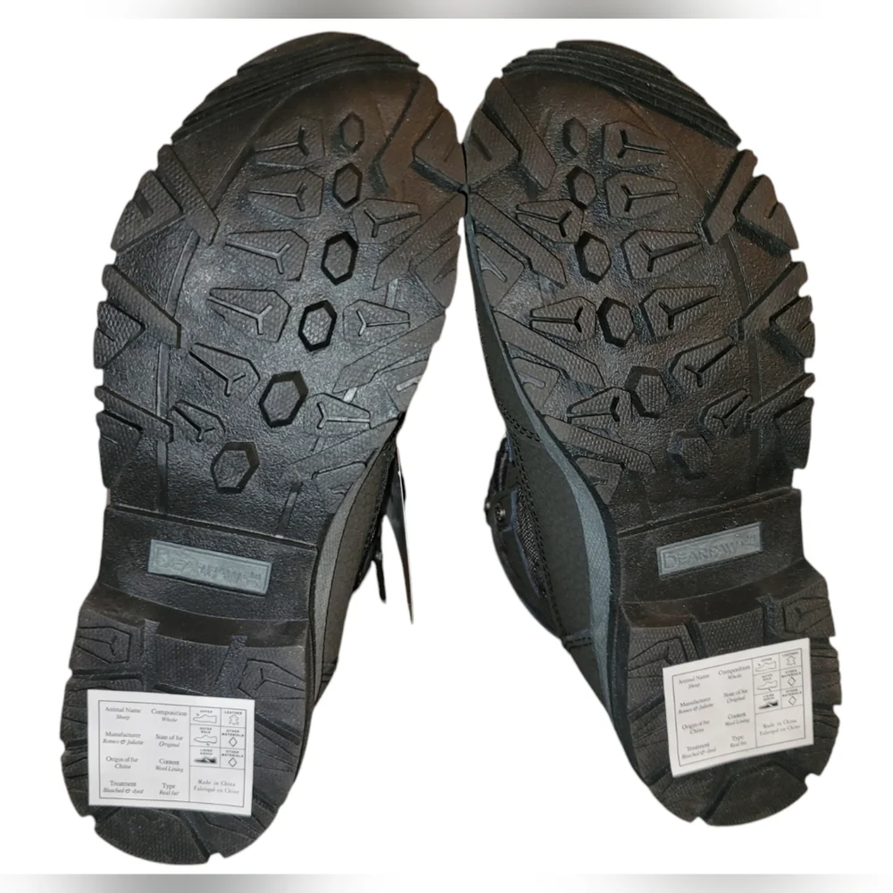 NWT BearPaw Waterproof Marina Gray Snow Boots Size 2 - Picture 5 of 9